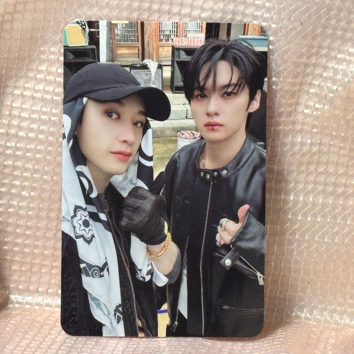 Bang Chan Lee Know Unit Official Photocard Stray Kids Hop Skzhop