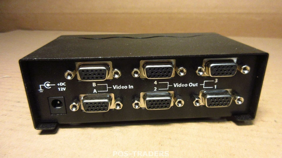 StarTech ST224MX 2x4 High Resolution Matrix VGA Video Switch EXCL PSU - Bild 2 von 3