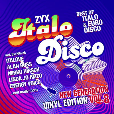 LP ZYX Italo Disco New Generation:Vinyl Edition Vol.8 von Various Artists