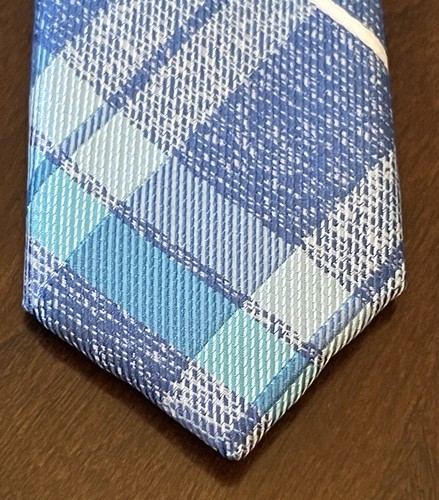 Nautica Blue 100% Polyester Men’s Neck Tie Made In China - Picture 6 of 9