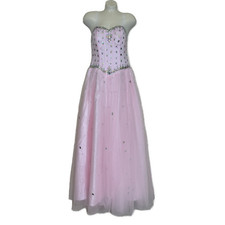 Long Dress Great For Quinceanera Prom Birthday Sweet 16 Size 4 16 Pink New
