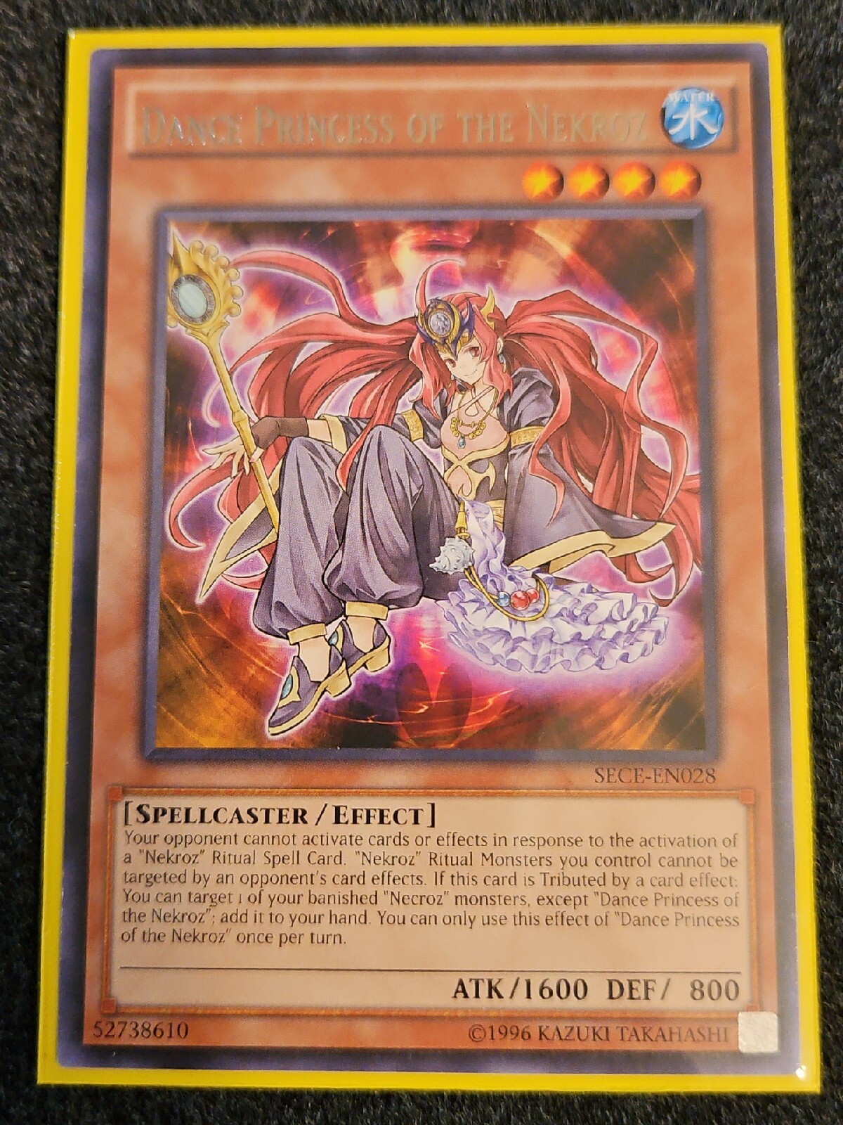 Yu-Gi-Oh! Karte – Dance Princess Of The Nekroz (SECE-EN028) – Super Rare Aus Secrets Of Eternity | Unlimited Edition
