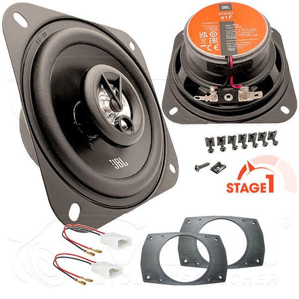 Jbl By Harman Lautsprecher FüR Vw Golf Ii / 2 Country 1983-1992 Heck 125W #BZ18-image