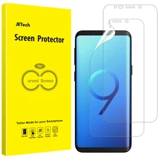 JETech Screen Protector for Samsung Galaxy S9, TPU Ultra HD Film, 2-Pack