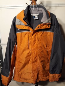orange columbia jacket