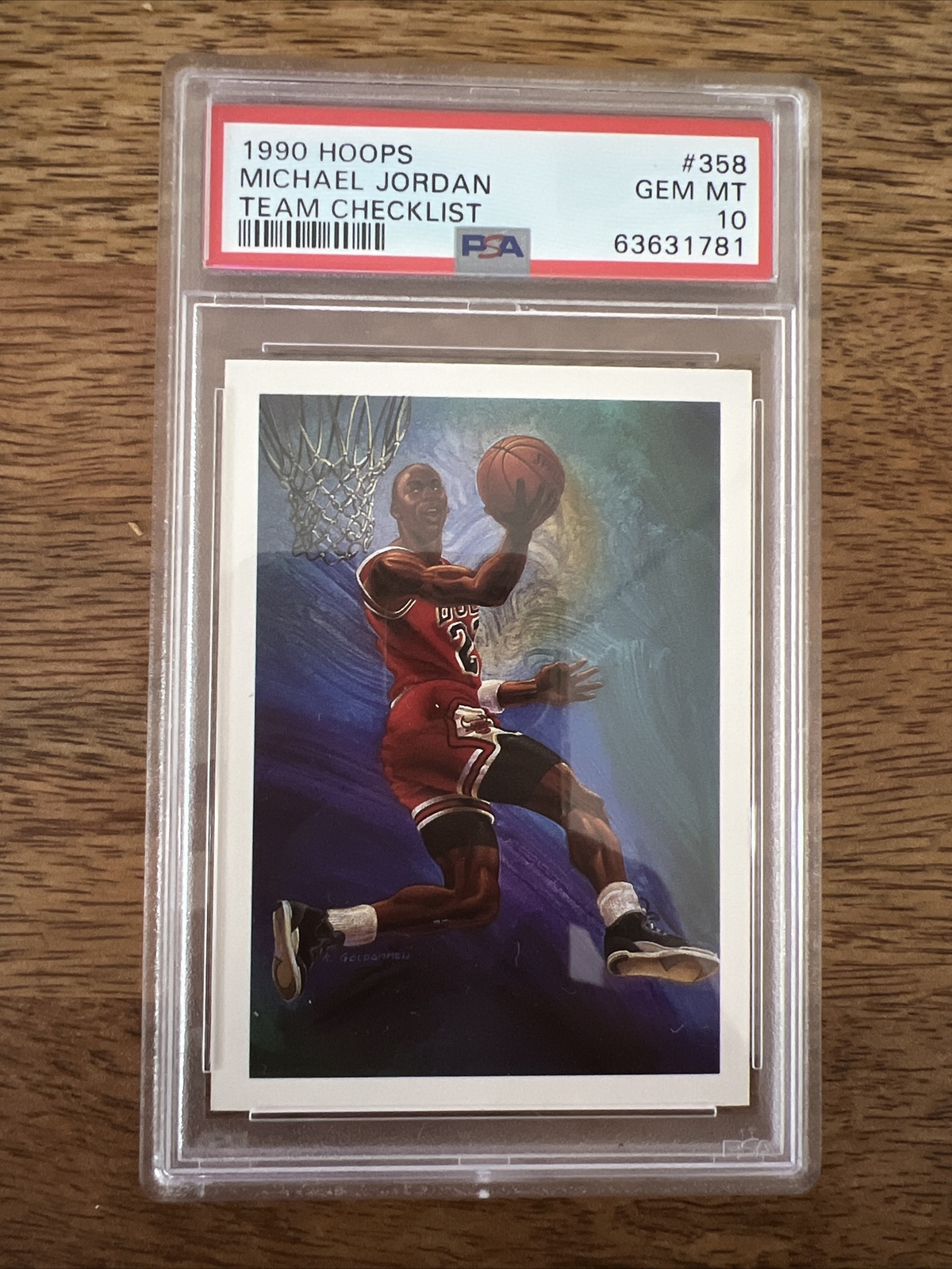 1990 nba hoops michael jordan 358