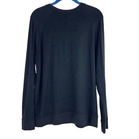 Medium Athleta Black Pullover Lightweight Retropl… - image 4