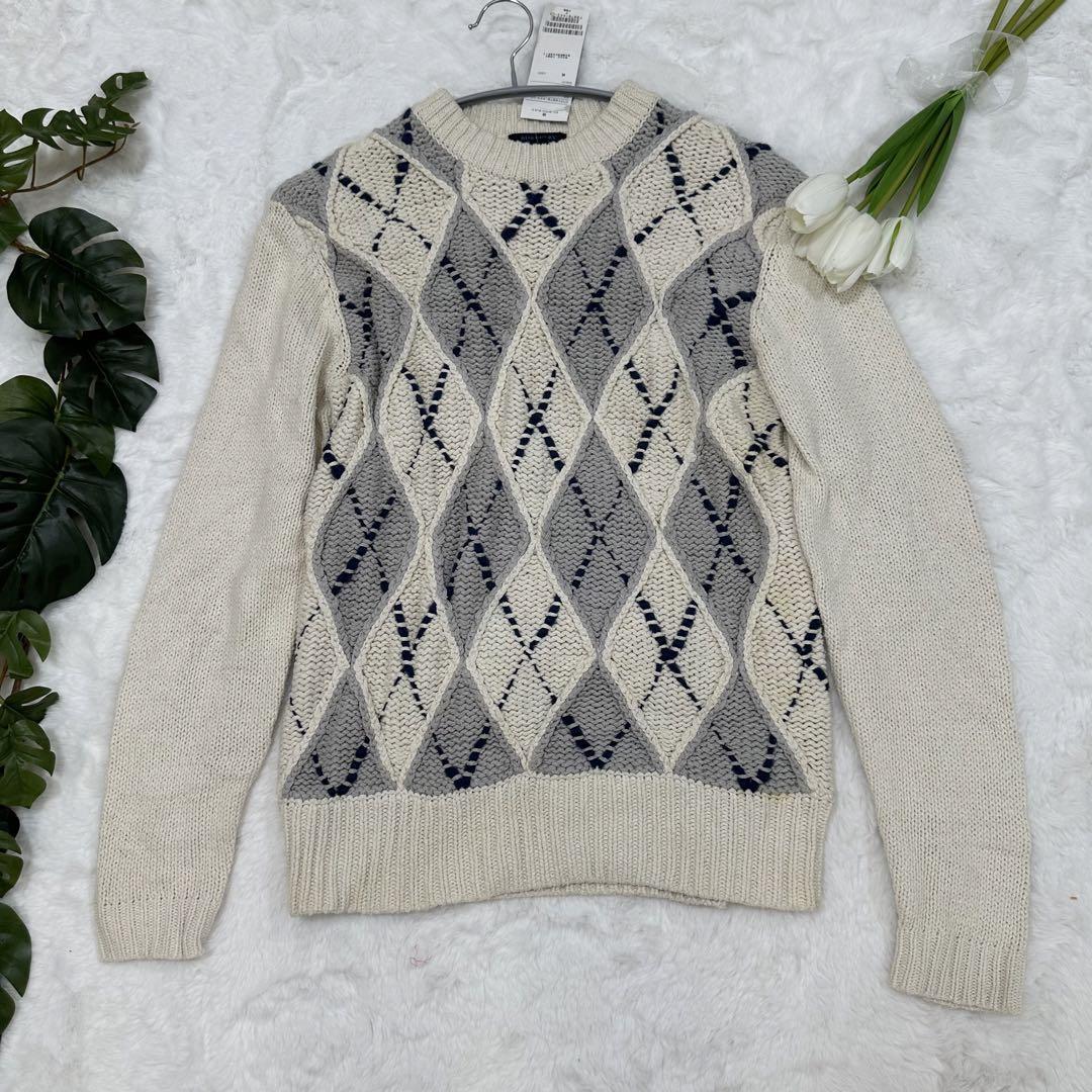 Burberry Blue Label Long Sleeve Knit Sweater - High-End Fashion - New