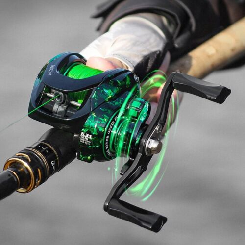 L Fishing Baitcasting Reel High Speed Reel Max Drag 8KG Saltwater Fresh Casting - Picture 2 of 14