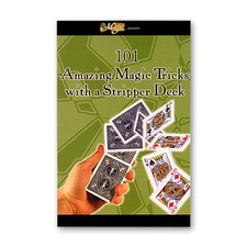 101 Amazing Magic Tricks with Stripper Deck Royal book playing cards