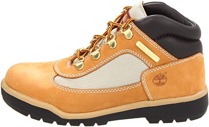 Timberland Field Lace-Up Boot Youth’s/Jeunes Size 3 Colors Wheat