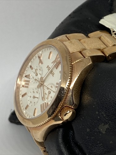 Fossil AM4622 Women's Rose Gold Stainless Steel Analog Dial Quartz Watch UC430 - Picture 4 of 12
