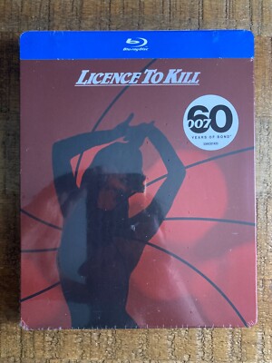 Licence to Kill [007] w. Steelbook (Blu-ray, 1989, EU Import, Region Free) *NEW*