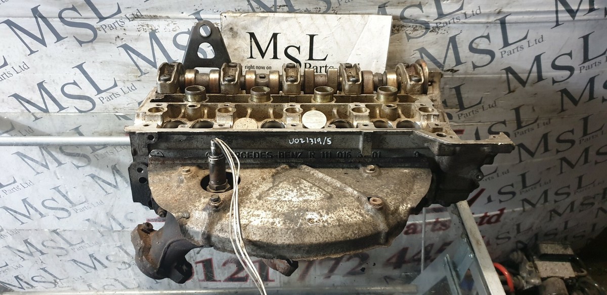 OM) MERCEDES W202 C CLASS CYLINDER HEAD W/MANIFOLD R1110161601  