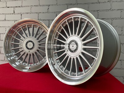 4X 18 Zoll ALPINA Style Felgen 5X120 Deep Dish passend für BMW E34 E38 E39 E6...