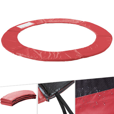 AREBOS Randabdeckung Trampolin Randschutz Umrandung 457 cm Rot 32 cm Breite