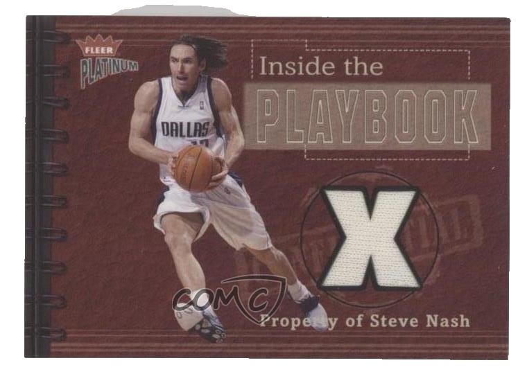Steve Nash Basketball Memorabilia Trading Cards