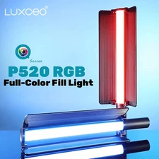 LUXCEO P520 RGB Led Video Tube Light Handheld Full Color Photo Studio Lights NEW