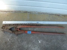 Wheeler 42" Heavy Duty 6" Cast Iron Soil Rigid Pipe Snapper Cutter W/ 25" Chain
