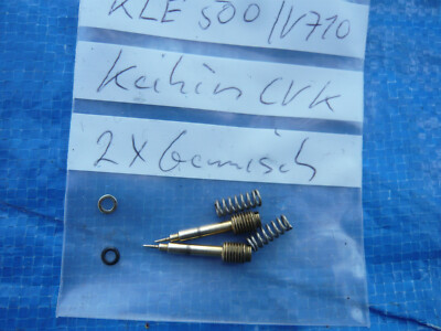 Kawasaki  KLE 500 Vergaser Typ V 710  2x Gemisch Schraube Pilot Screw Carburetor