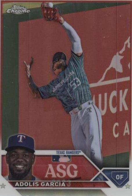 2023 Topps Chrome Update Series - Adolis Garcia #ASGC-22 - 1 of 1