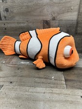 Hasbro Disney Finding Nemo Plush Nite Brite Eyes Light Talking Fish 9" X 20"