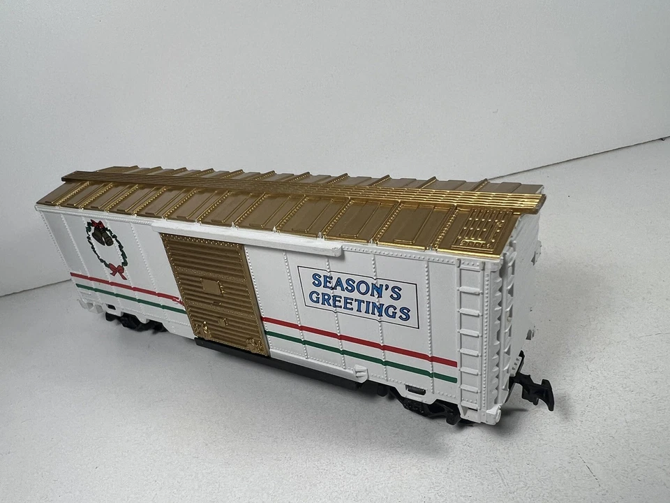Model Power HO Seasons Greetings 40’ Box Car Merry Christmas Train Holiday 169 - Image 4 of 4