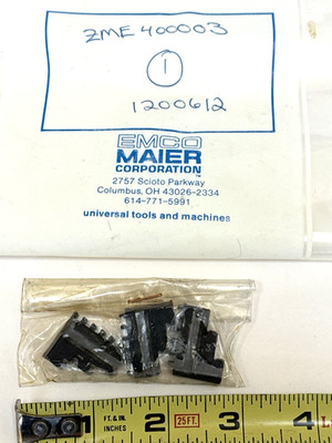 EMCO UNIMAT   3 JAW SET    NEW UNUSED