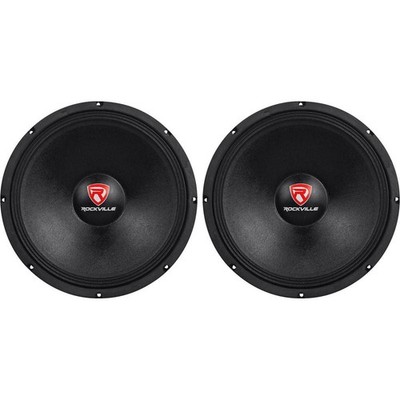 (2) New Rockville RVP15W4 2000 Watt 15'' Pro Subwoofers 4 Ohm Raw Sub Woofers