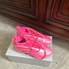 Pink Unisex Kids Athletic Basketball Sneakers...