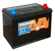 BATTERIA AUTO 75Ah ALTO ADIGE D26 75 PRONTA  75Ah 640A (cm) 25,9x17,8x22,1= FIAM