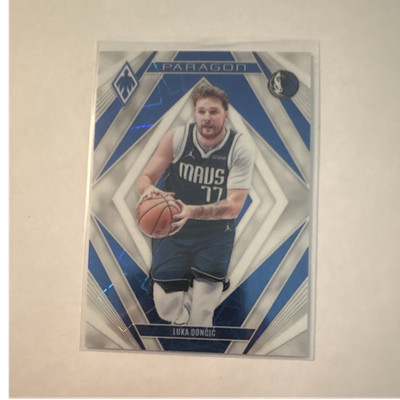 Panini Phoenix 2023-24 Paragon Luka Dončić White Lazer #3 /150 Mavericks