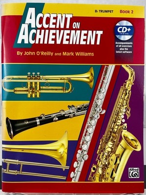 Accent On Achievement Book 2 Bb Trumpet With CD By John OReilly Mark Williams