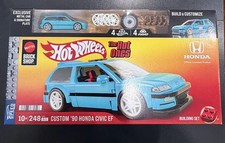 Hot Wheels Brick Shop Custom '90 Honda Civic EF The Hot Ones Mattel Speed Series