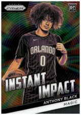 2023-24 Panini Prizm #24 Anthony Black Instant Impact