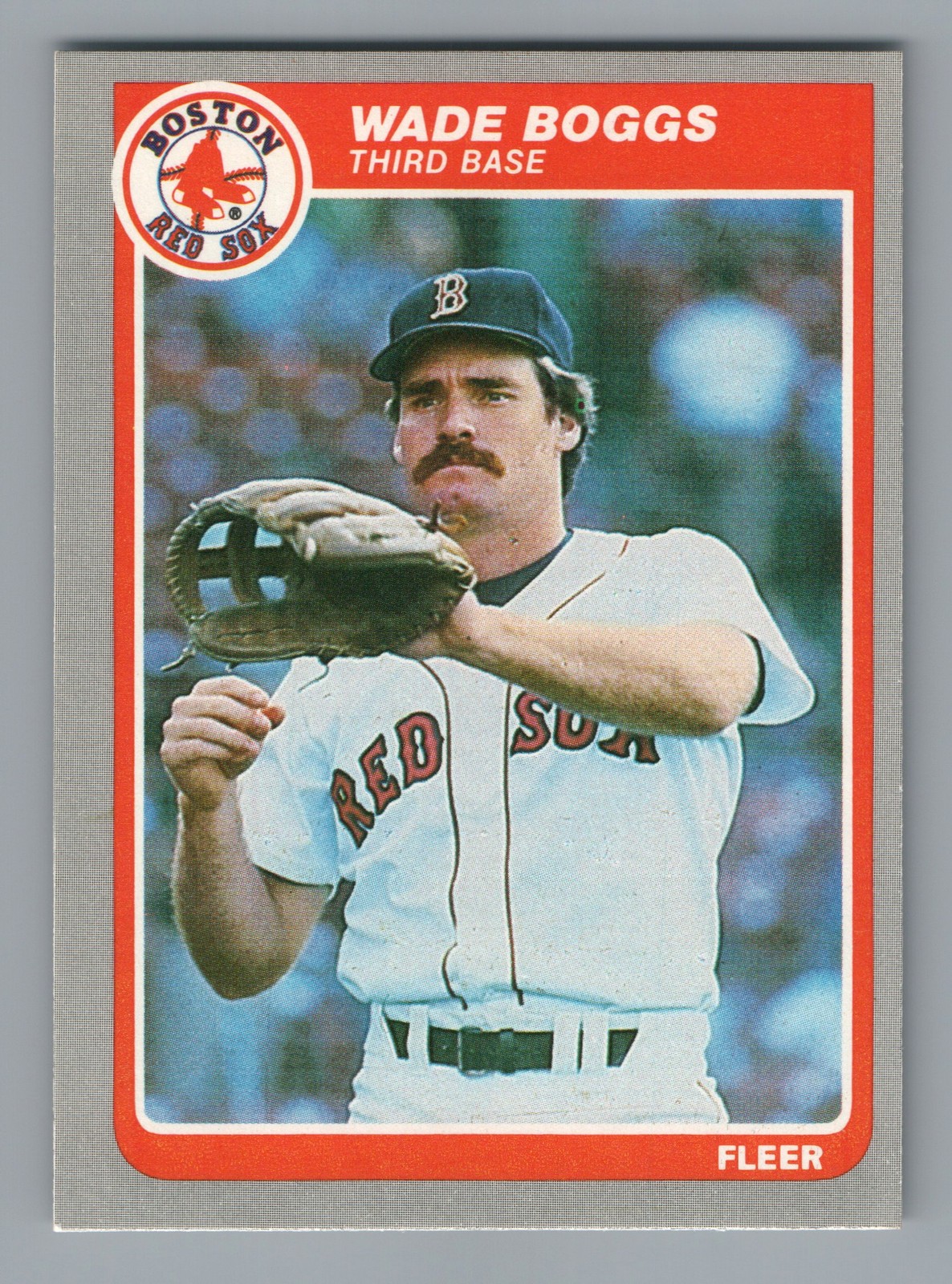1985 Fleer #151 Wade Boggs