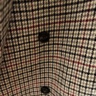 Anais Plaid Wool Blend  Coat Fully Lined Double Breasted Woman’s Size M/L — photo 4