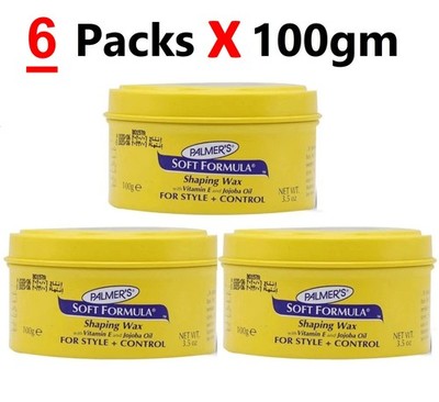 3 x Palmer's Soft Formula Shaping Wax mit Vitamin E, Jojobaöl  SCHNELLER VERSAND