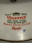 Vintage Christmas Santa Bell Queen's Rosina England Fine Bone China 4.75" — photo 5
