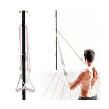Brebebe Multi Point Wall Anchor Strap for Resistance Bands Exercises, Door An...