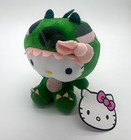 Sanrio Hello Kitty Green Dinosaur Costume Plush Stuffed Animal w/ Hang Tag — photo 1