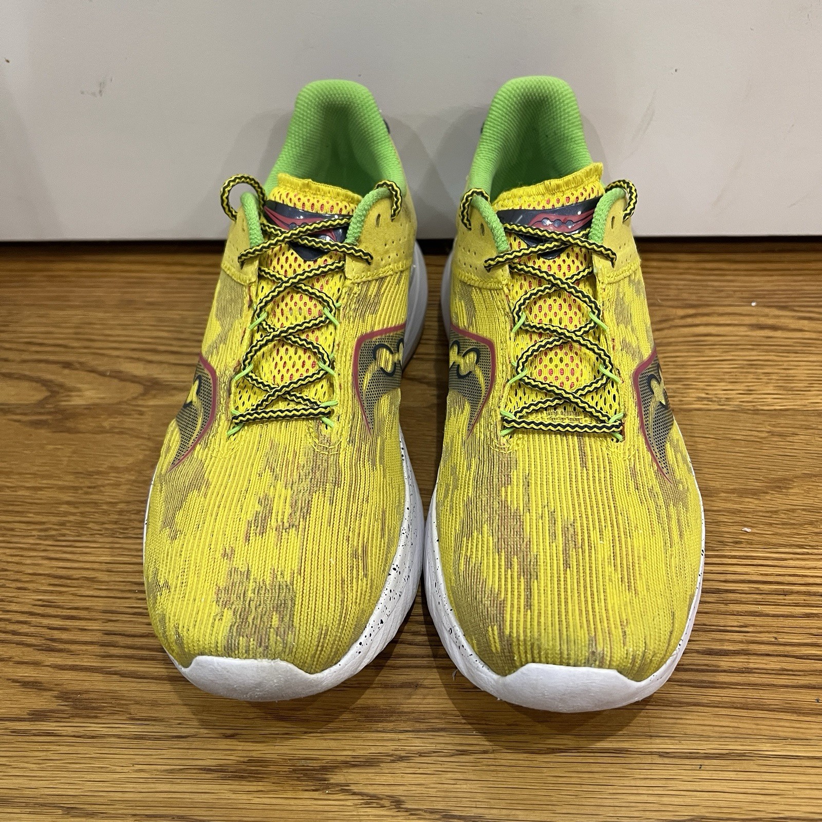 Saucony Men's Kinvara 14 Sneaker Citron Size 10 thumbnail 3