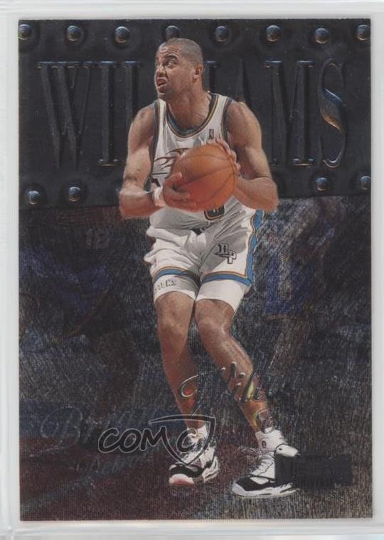1998-99 Metal Universe Bison Dele Brian Williams #47 07ke