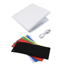 9'' Light Room Photo Studio Photography Lighting Tent Kit Backdrop Cube Mini Box