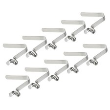 10pcs Kayak Paddle Snaps Button Single Pin Lock Tube Spring Clips 5.5x3.8mm
