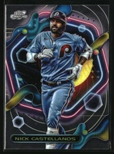2023 Topps Cosmic Chrome Nick Castellanos #169 Philadelphia Phillies