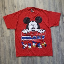 Vintage 90s Mickey Unlimited Mickey Mouse  The Crew Tee - Size XL