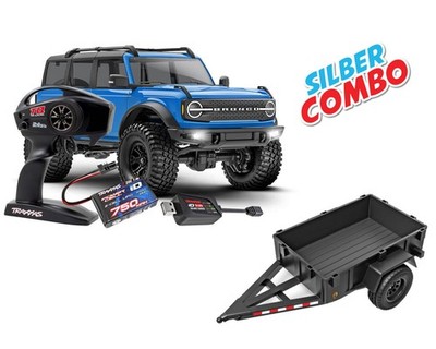 Traxxas TRX-4M Ford Bronco 1/18 blau Silber Combo TRX97074-1-BLUE-SILBER-COMBO 