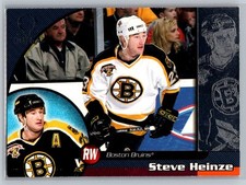 Steve Heinze 1998-99 Pacific Omega HOCKEY #15 Boston Bruins