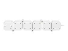 DIGITUS 4 Flexible Multiple Socket with 2 USB Sockets and DA-70620